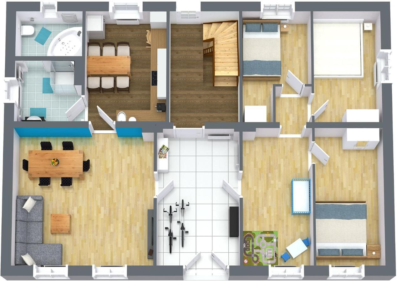 Ferienwohnung Pasewalk, 110 Qm Mit Geschirrspueler Papendorf  Exterior foto